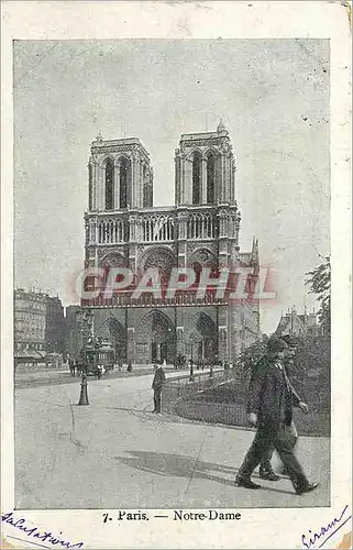 Cartes postales Paris Notre Dame