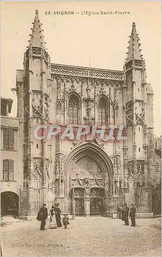 Ansichtskarte AK Avignon l'Eglise Saint Pierre