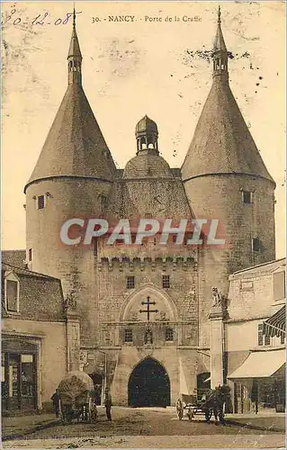 Cartes postales Nancy Porte de la Craffe