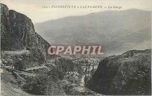 Cartes postales Pierrefitte a Cauterets la Gorge
