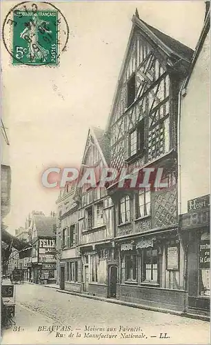 Cartes postales Beauvais Maisons aux Faiences