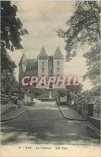 Cartes postales Pau le Chateau