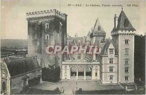 Ansichtskarte AK Pau le Chateau Facade Orientale