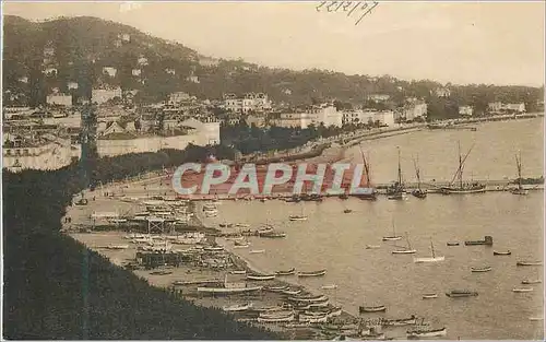 Ansichtskarte AK Cannes Panorama pris du Mont Chevalier