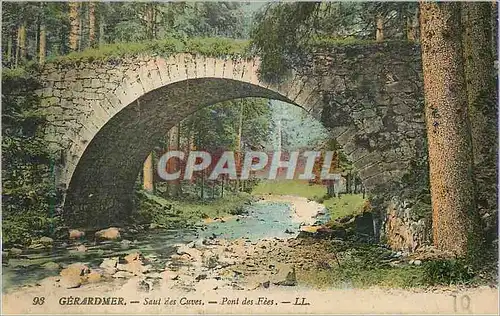 Cartes postales Gerardmer Saut des Cuves Pont des Fees