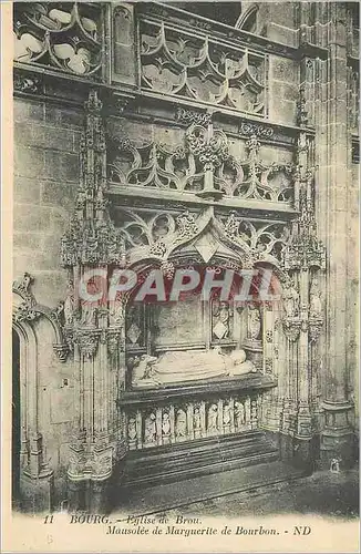 Ansichtskarte AK Bourg Eglise de Brou Mausolee de Marguerite de Bourbon