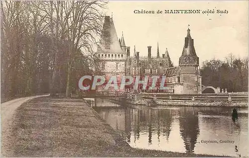 Ansichtskarte AK Chateau de Maintenon (Cote Sud)