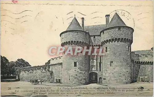 Cartes postales Guerande la Porte Saint Michel
