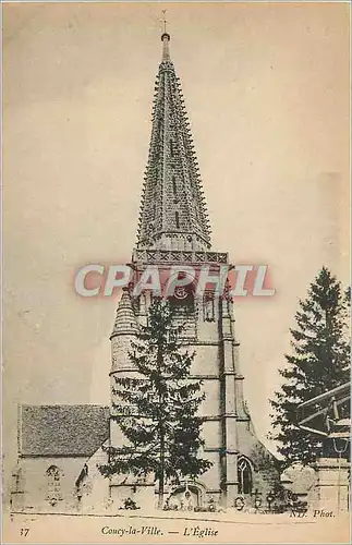 Ansichtskarte AK Coucy la Ville L'Eglise