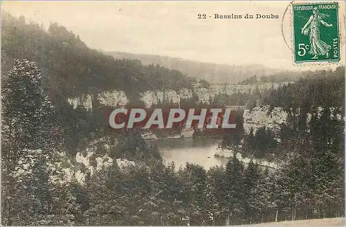 Cartes postales Bassins du Doubs