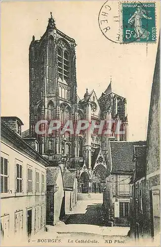 Cartes postales Bourges La Cathedrale