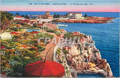 Ansichtskarte AK Cap d'Antibes Juan les Pins La Pointe du Cap