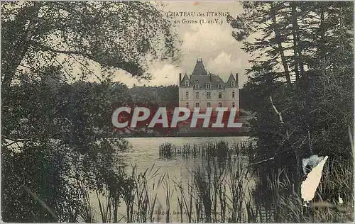 Cartes postales Chateau des Etangs en Guven (I et V)
