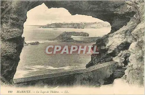 Cartes postales Biarritz La Loge de Theatre