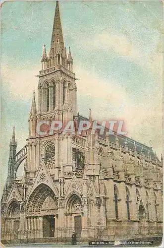 Cartes postales Rouen Notre Dame de Bon Secours