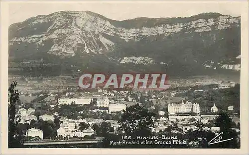 Cartes postales moderne Aix les Bains Mont Revard et les Grands Hotels