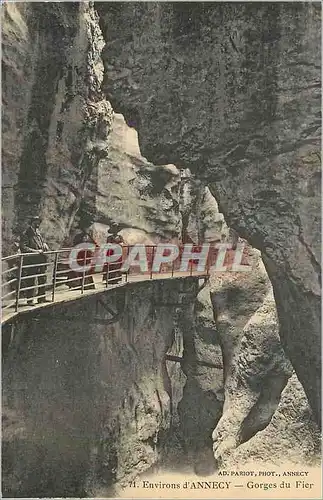 Ansichtskarte AK Environs d'Annecy Gorges de Fier