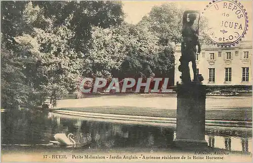 Ansichtskarte AK Rueil Petite Malmaison Jardin Anglais Ancienne Residence de la Reine Hortense