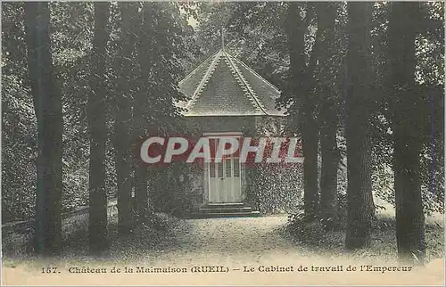 Ansichtskarte AK Chateau de la Malmaison (Rueil) Cabinet de Travail de l'Empereur