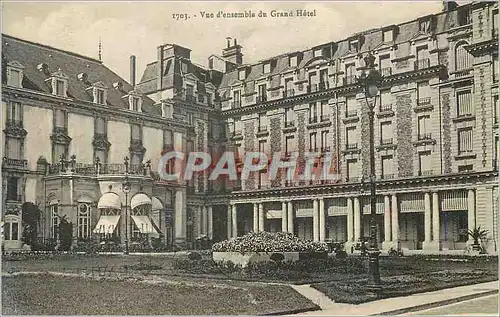 Cartes postales Vue d'ensemble du grand Hotel