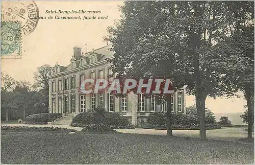 Ansichtskarte AK Saint Remy les Chevereuses Chateau de Chevincourt Facade Nord