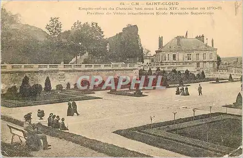 Ansichtskarte AK Saint Malo Emplacement du Chateau Bati sous Louis XIV