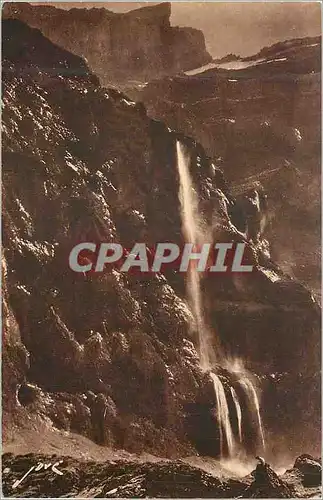 Cartes postales Gavarnie (H P) Toute la France Au Cirque La Grande Cascade