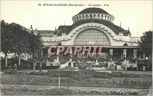 Ansichtskarte AK Evian les Bains (Hte Savoie) Le Casino