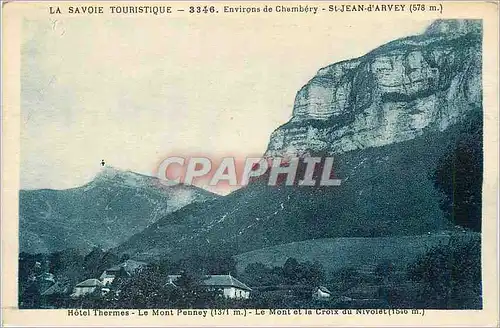 Ansichtskarte AK Environs de Chambery St Jean d'Arvey (578 m) Hotel Thermes Le Mont Penney