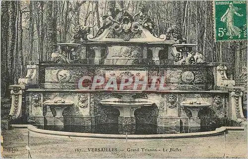 Cartes postales Versailles Grand Trianon Le Buffet