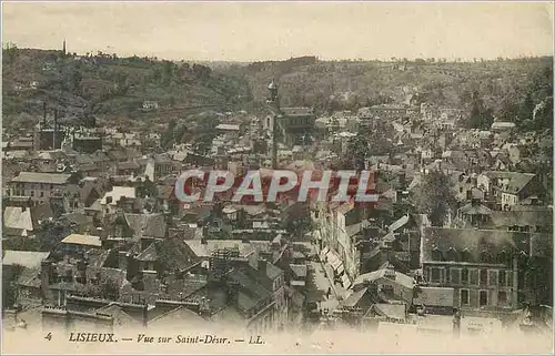 Cartes postales Lisieux Vue sur Saint Desir