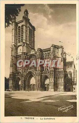 Cartes postales Troyes La Cathedrale