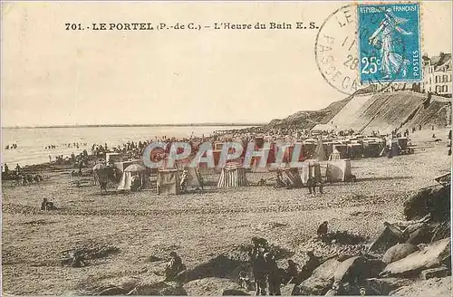 Cartes postales Le Portel (P de C) L'Heure du Bain E S