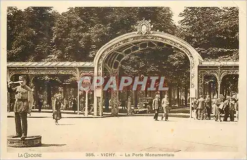 Ansichtskarte AK Vichy La Porte Monumentale