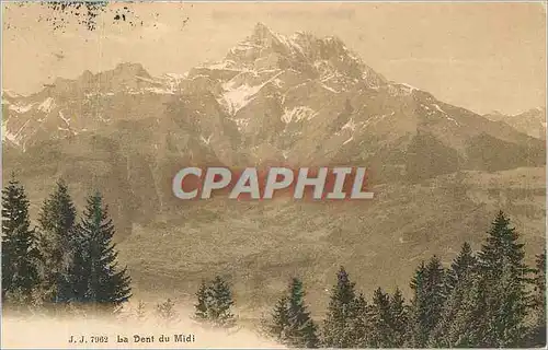 Cartes postales Le Dent du Midi