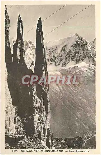 Cartes postales Chamonix Mont Blanc Les Jumeaux