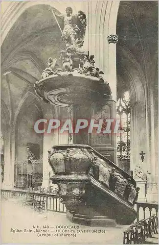 Cartes postales Bordeaux Eglise Saint Michel La Chaire (XVIIIe Siecle)