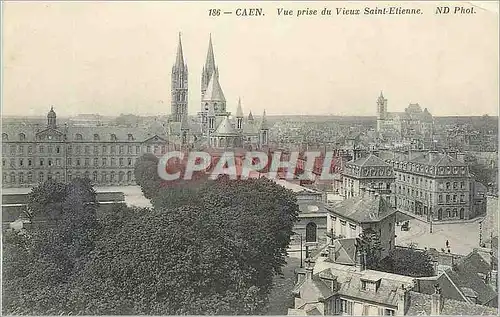 Ansichtskarte AK Caen Vue prise du Vieux Saint Etienne