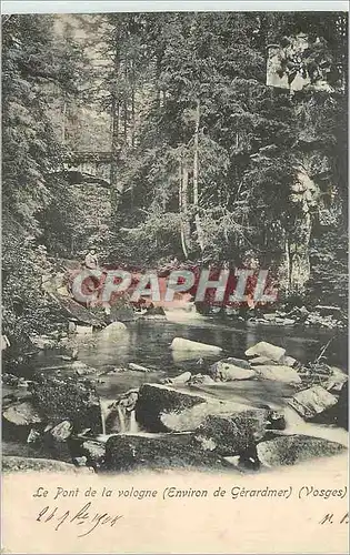 Cartes postales Le Pont de la Vologne (Environ de Gerardmer) (Vosges