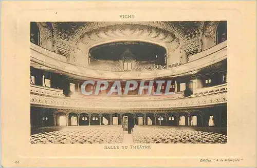 Cartes postales Vichy Salle du Theatre