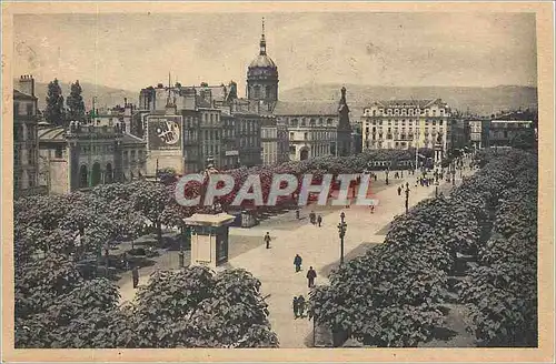 Ansichtskarte AK Clermont Ferrand (P de D) La Place de Jaude Lion noir