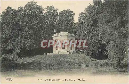 Cartes postales Versailles Pavillon de Musique