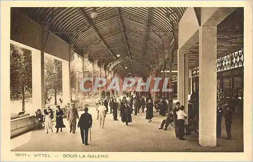 Cartes postales Vittel sous la Galerie