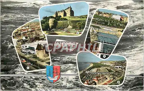 Cartes postales moderne Dieppe (Seine Maritime) Le Casino Vue Generale Piscine Golf