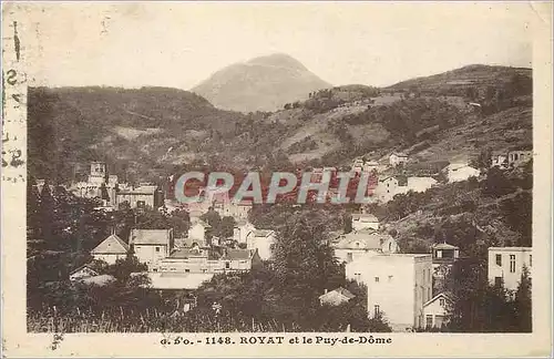 Cartes postales Royat et le Puy de Dome