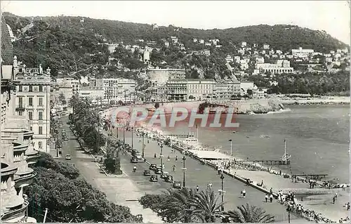 Moderne Karte Nice Cote d'Azur Le Quai des Etats Unis