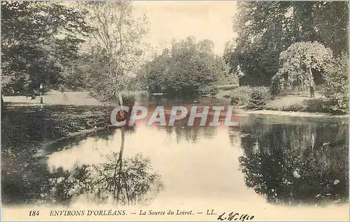 Cartes postales Environs d'Orleans La Source du Loiret