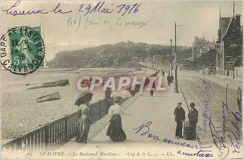 Cartes postales Le Havre Le Boulevard Maritime