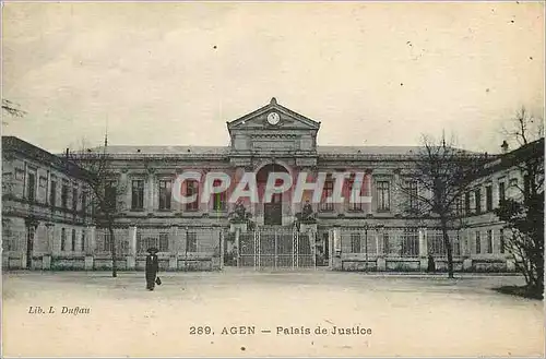 Cartes postales Agen Palais de Justice