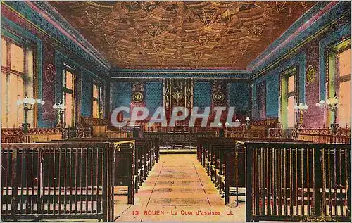 Cartes postales Rouen La Cour d'Assises